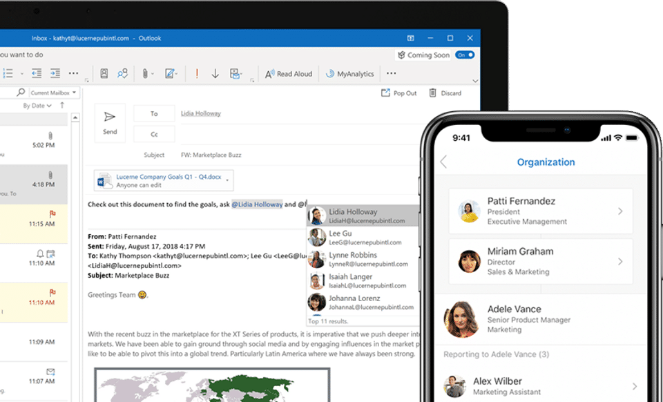 Outlook Screenshot 5