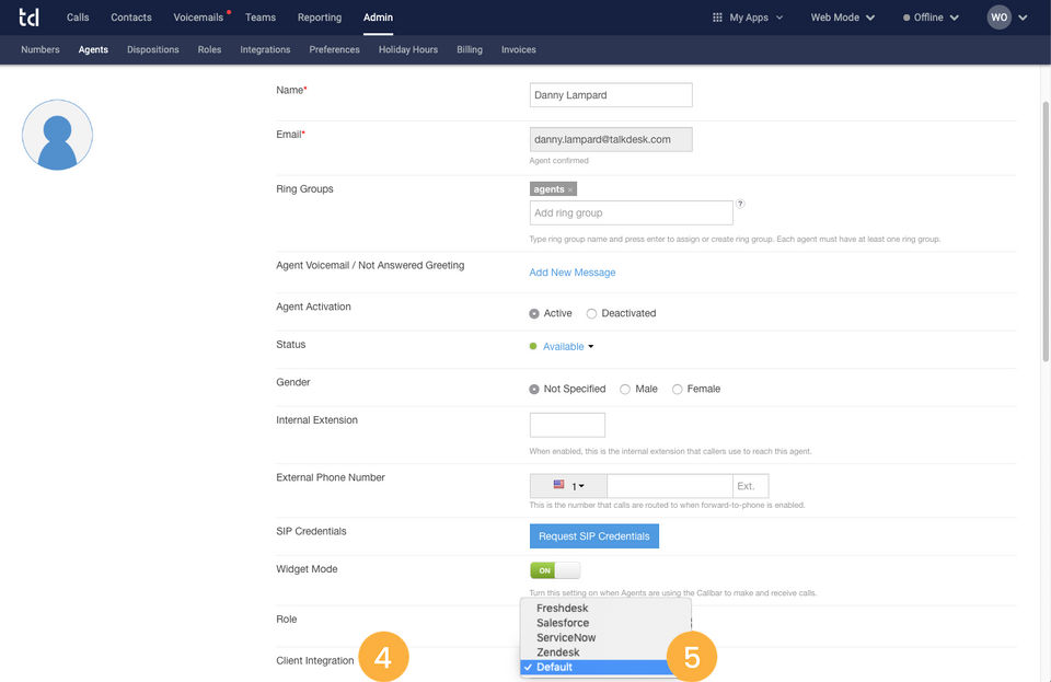TalkDesk Screenshot 5