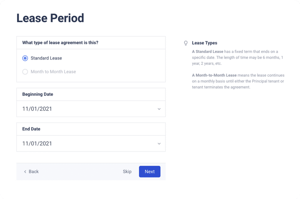 Legal Templates Screenshot 1
