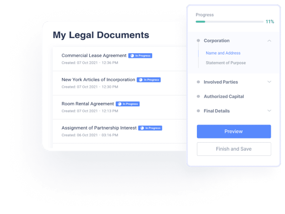 Legal Templates Screenshot 2