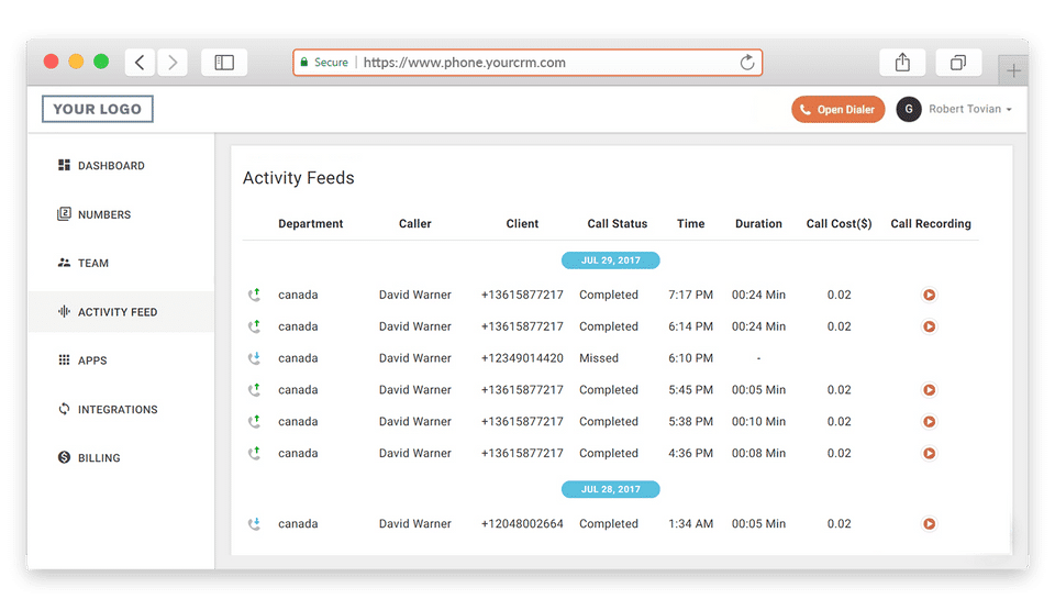 CallHippo Screenshot 2