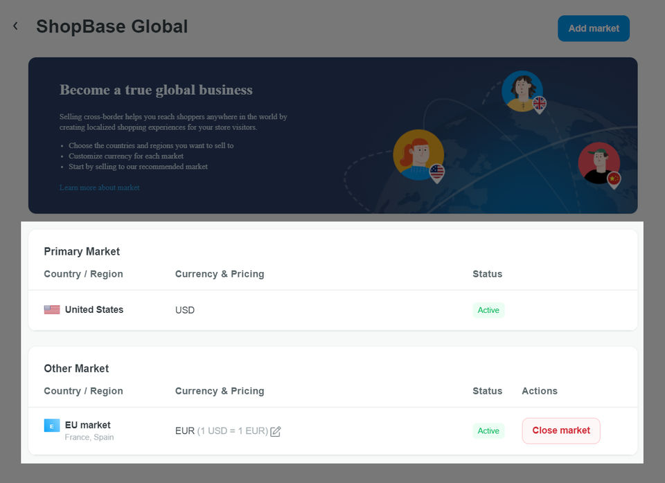 ShopBase Screenshot 1