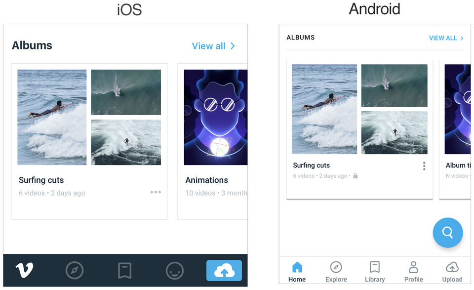 Vimeo Stock Screenshot 2