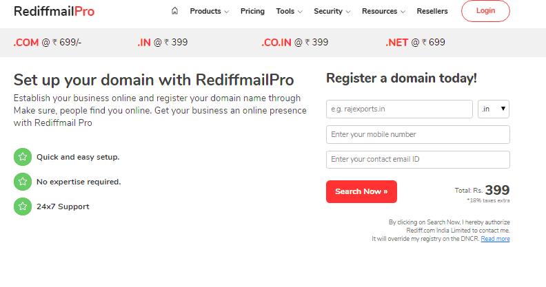 Rediffmail Pro Screenshot 3