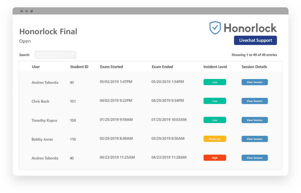 Honorlock Screenshot 3