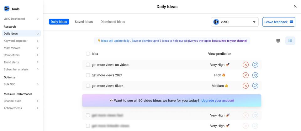 vidiq Screenshot 2