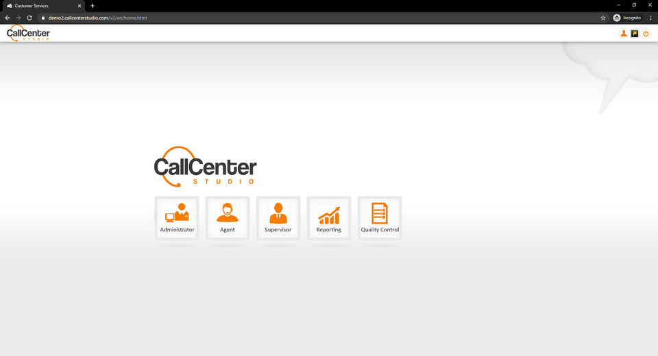 Call Center Studio Screenshot 2