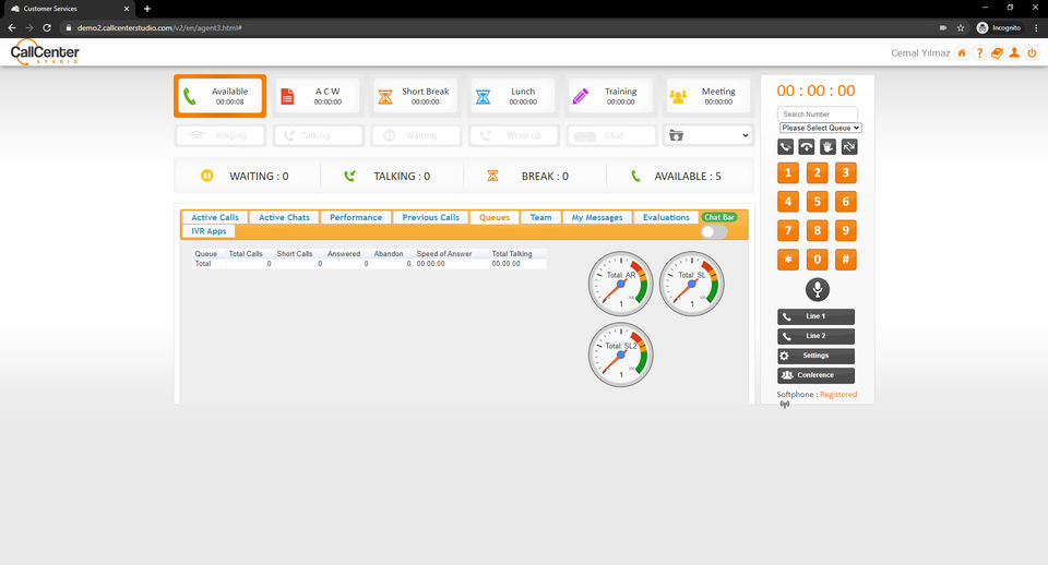 Call Center Studio Screenshot 3