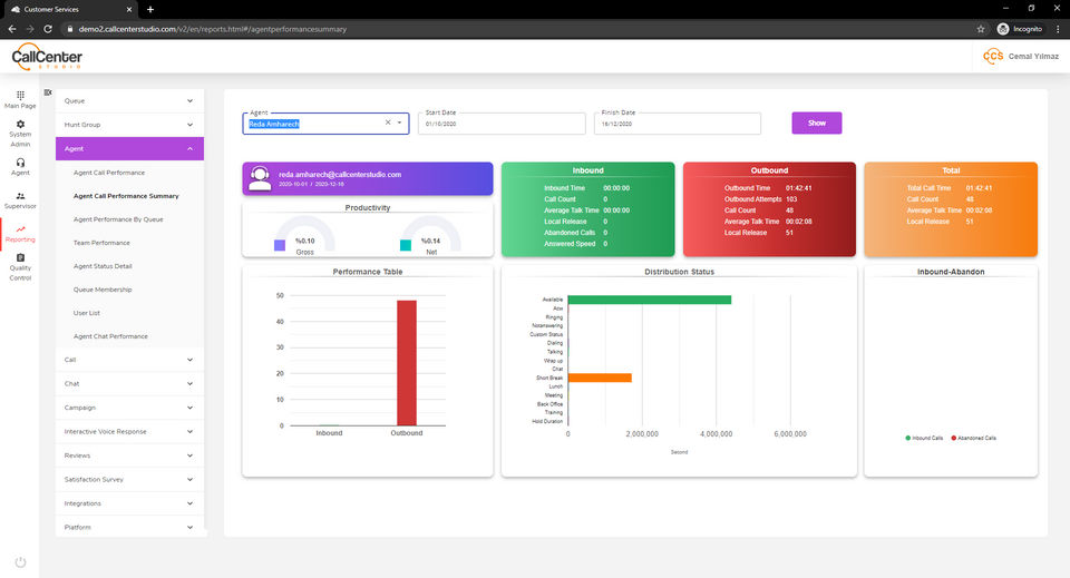 Call Center Studio Screenshot 6
