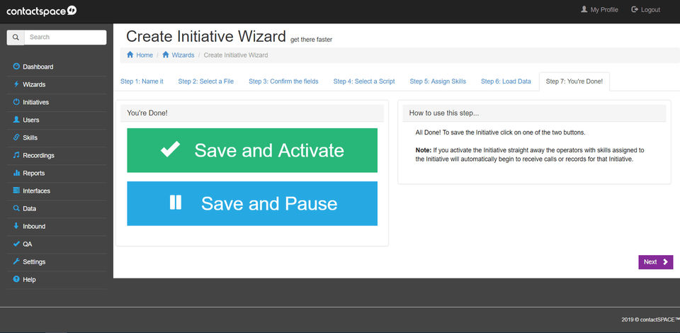 contactSPACE Screenshot 6