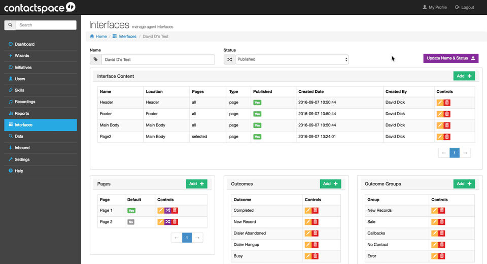 contactSPACE Screenshot 7