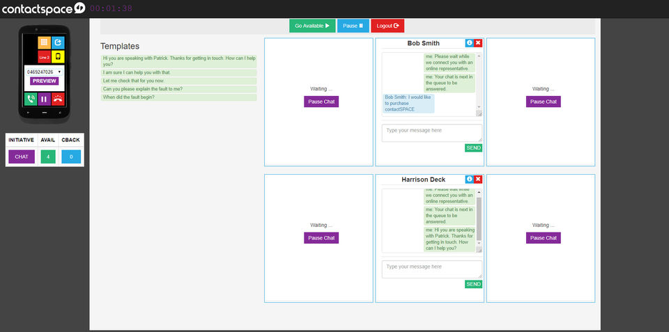 contactSPACE Screenshot 9