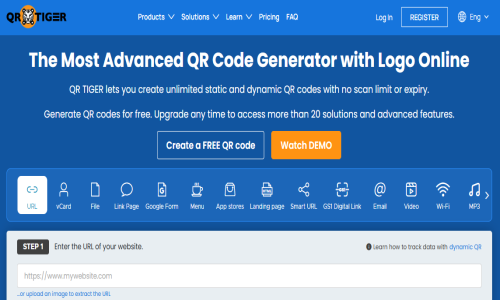 QR TIGER Screenshot 1