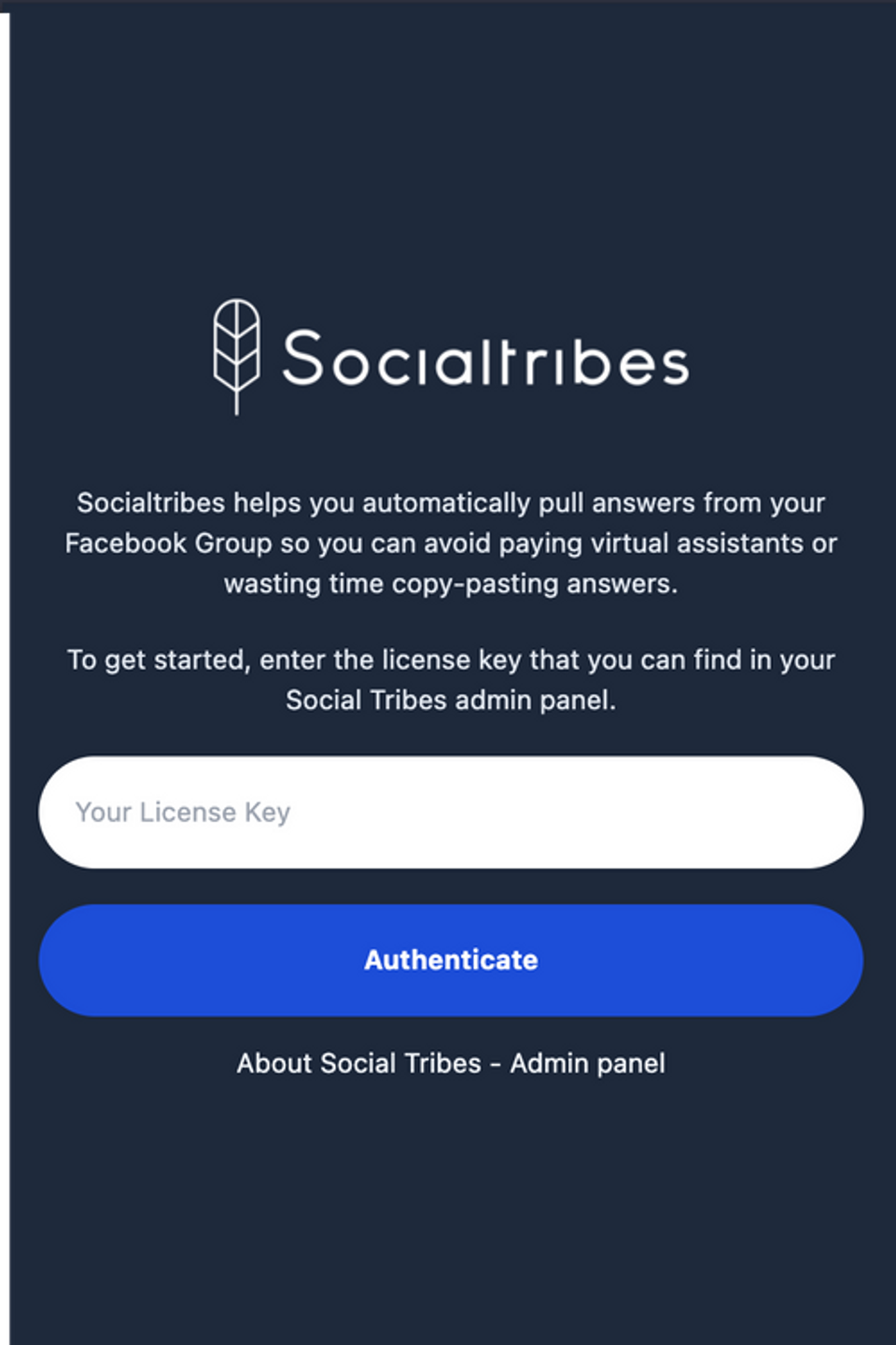 Socialtribes Screenshot 1
