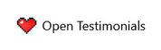 Open Testimonials