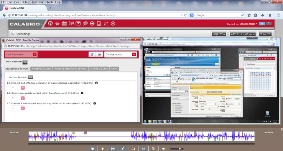 Calabrio One Screenshot 4