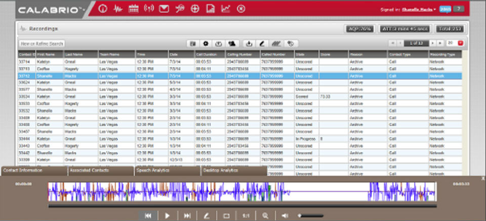 Calabrio One Screenshot 8
