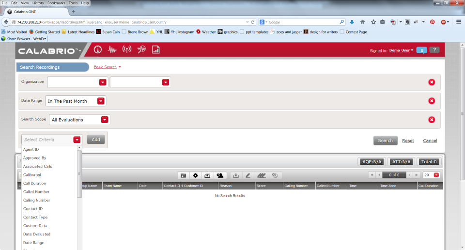 Calabrio One Screenshot 9