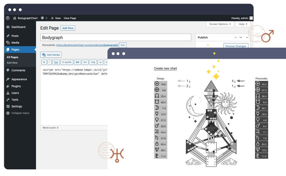 Bodygraph Chart Screenshot 1