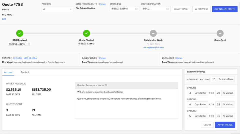 Paperless Parts Screenshot 6