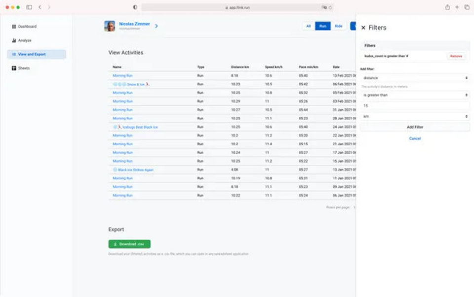 flink Screenshot 2
