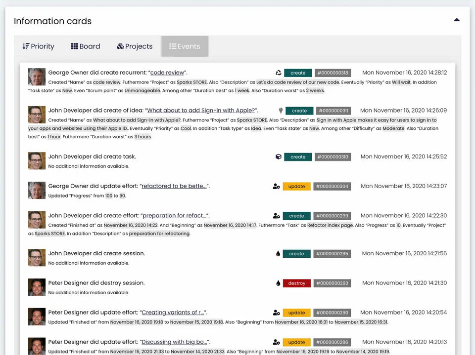 WorkVector Screenshot 2