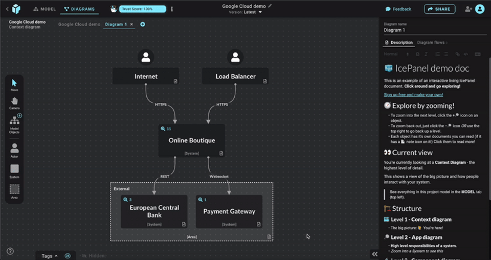 IcePanel Screenshot 3
