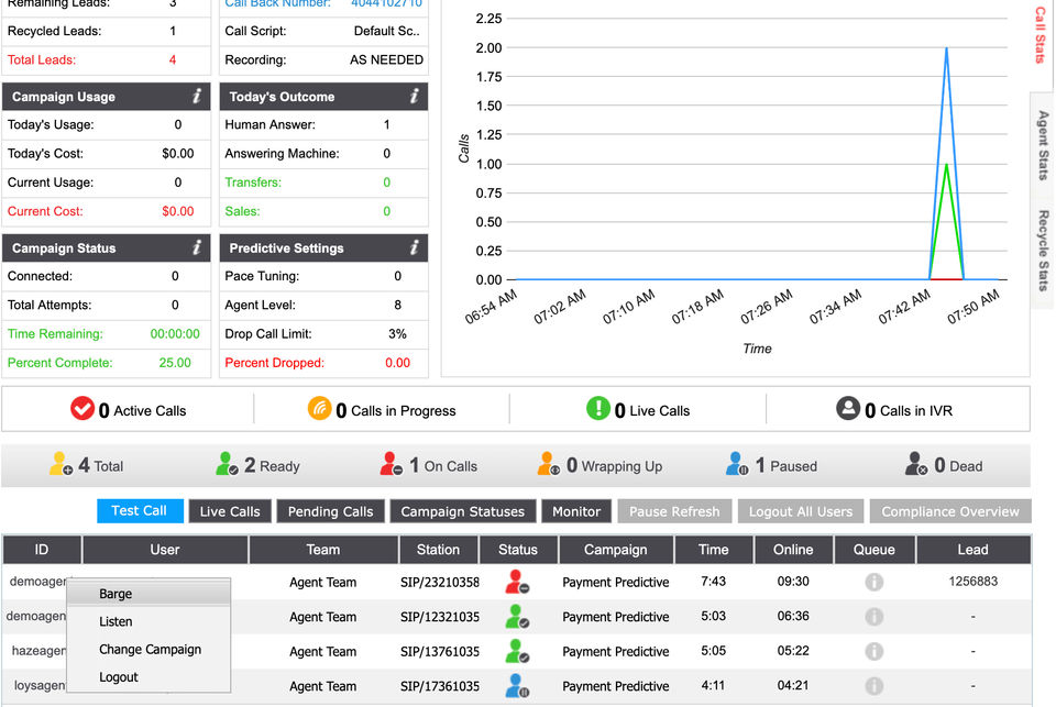 DCDial Screenshot 2