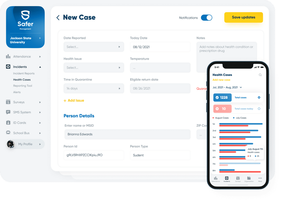 Safer Management Screenshot 1