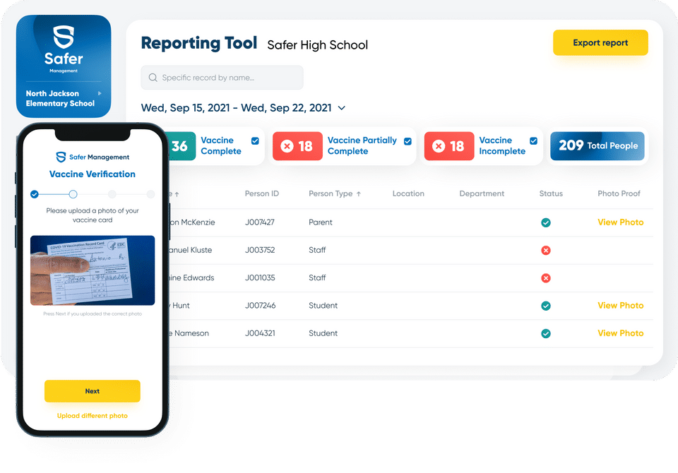 Safer Management Screenshot 2