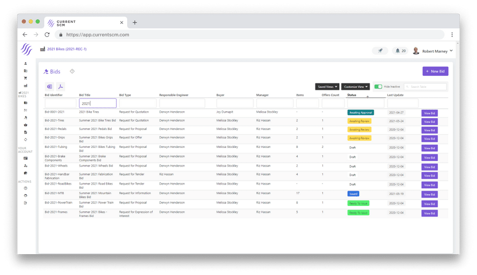 Current SCM Screenshot 2