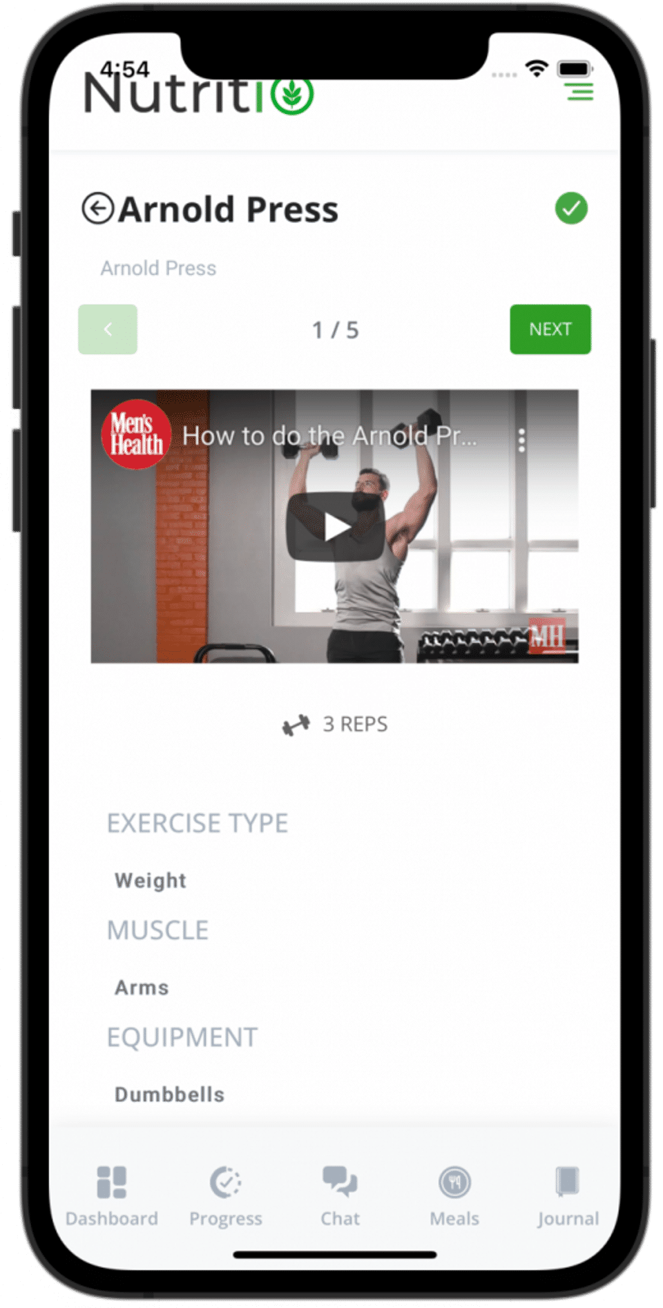 NutritIO Screenshot 2