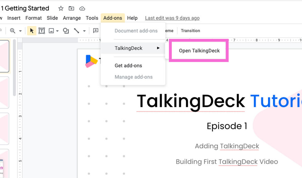 TalkingDeck Screenshot 3