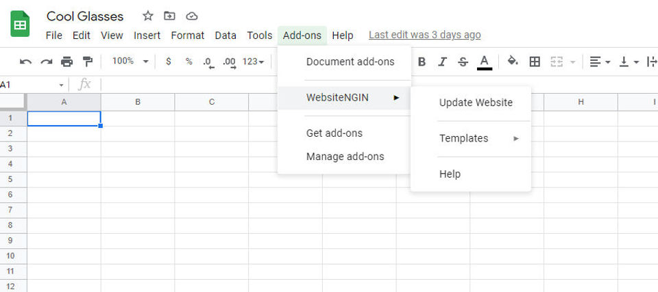 WebsiteNgin Screenshot 1