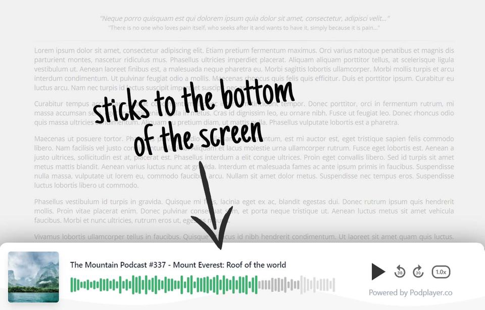 Podplayer Screenshot 4