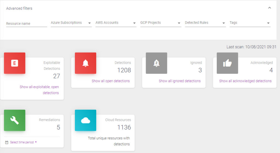 ARGOS Cloud Security Screenshot 2