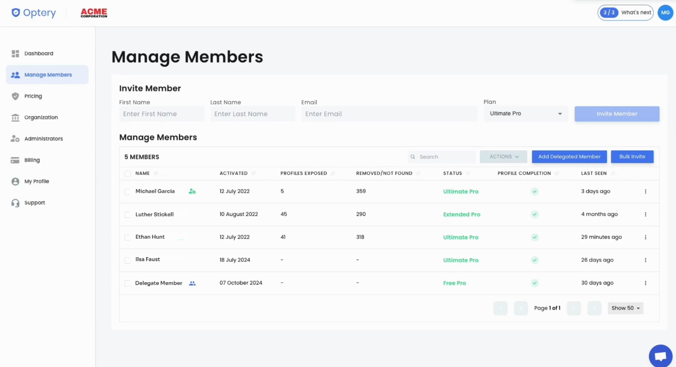 Optery Screenshot 10