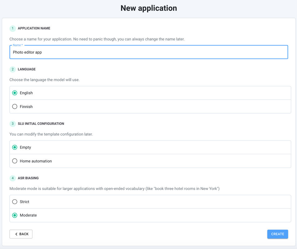 Speechly Screenshot 2