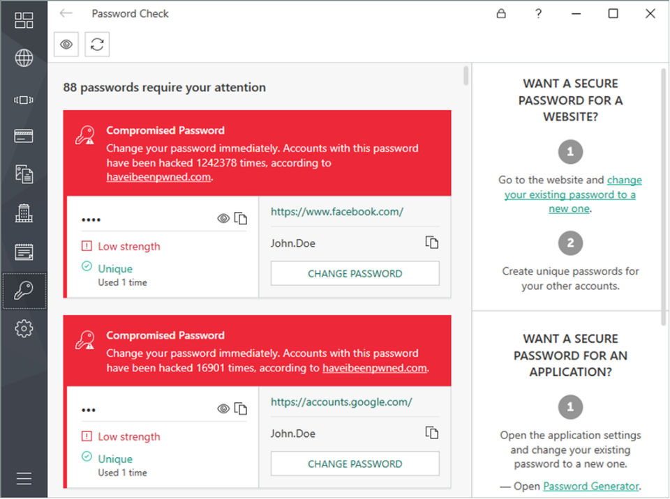 Kaspersky Password Manager Screenshot 5