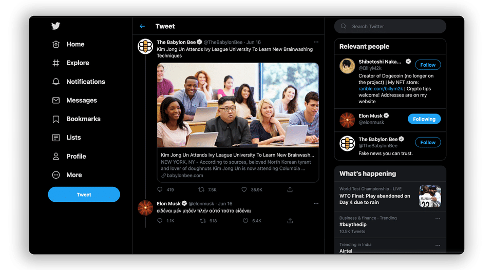Verified Tweets Only Screenshot 3