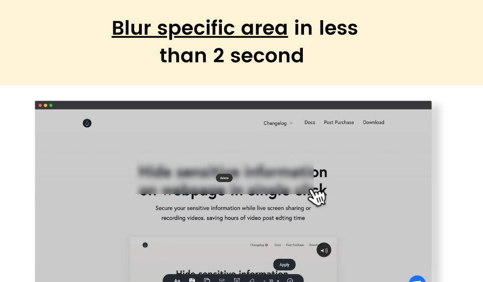Blurweb App Screenshot 2