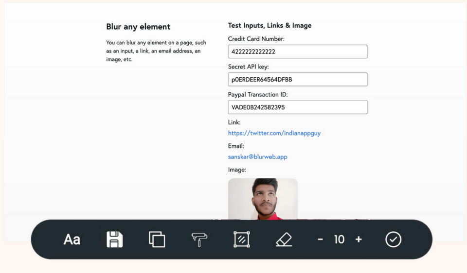 Blurweb App Screenshot 3
