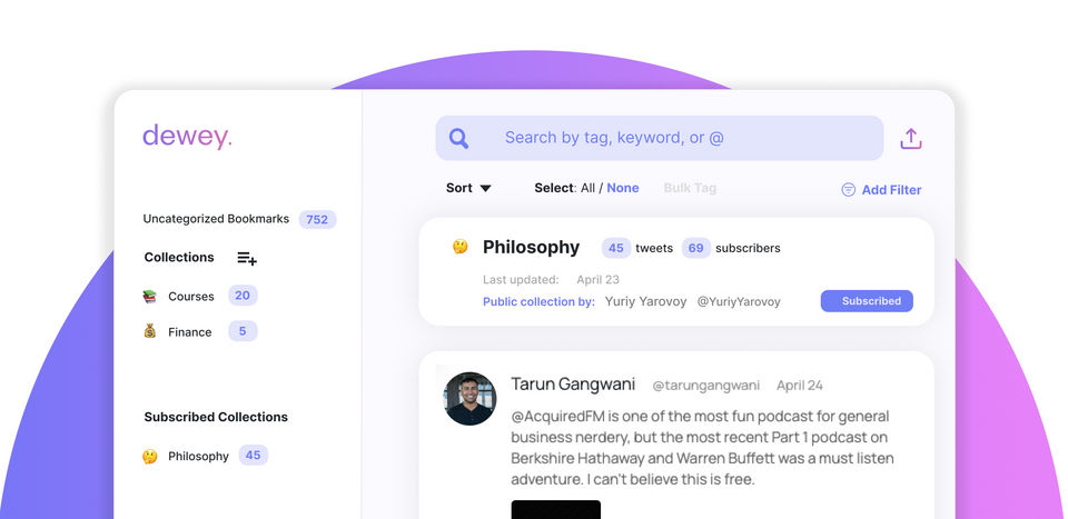 dewey Screenshot 1