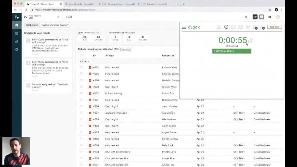 Tymeshift Screenshot 1