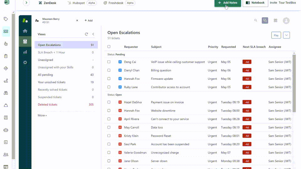 TestBox Screenshot 2