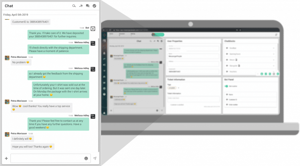 Messenger Communication Platform Screenshot 1