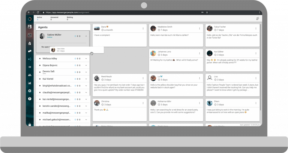 Messenger Communication Platform Screenshot 4