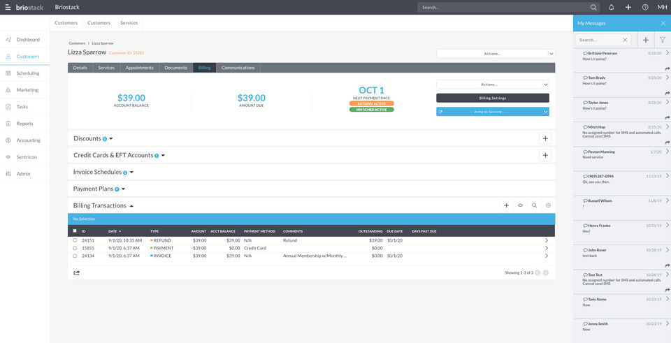 Briostack Screenshot 2
