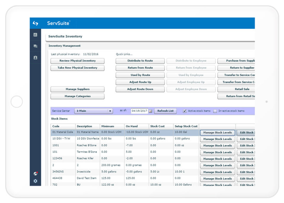 ServSuite Screenshot 2