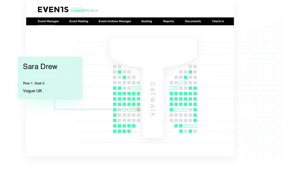 Launchmetrics Events Screenshot 2